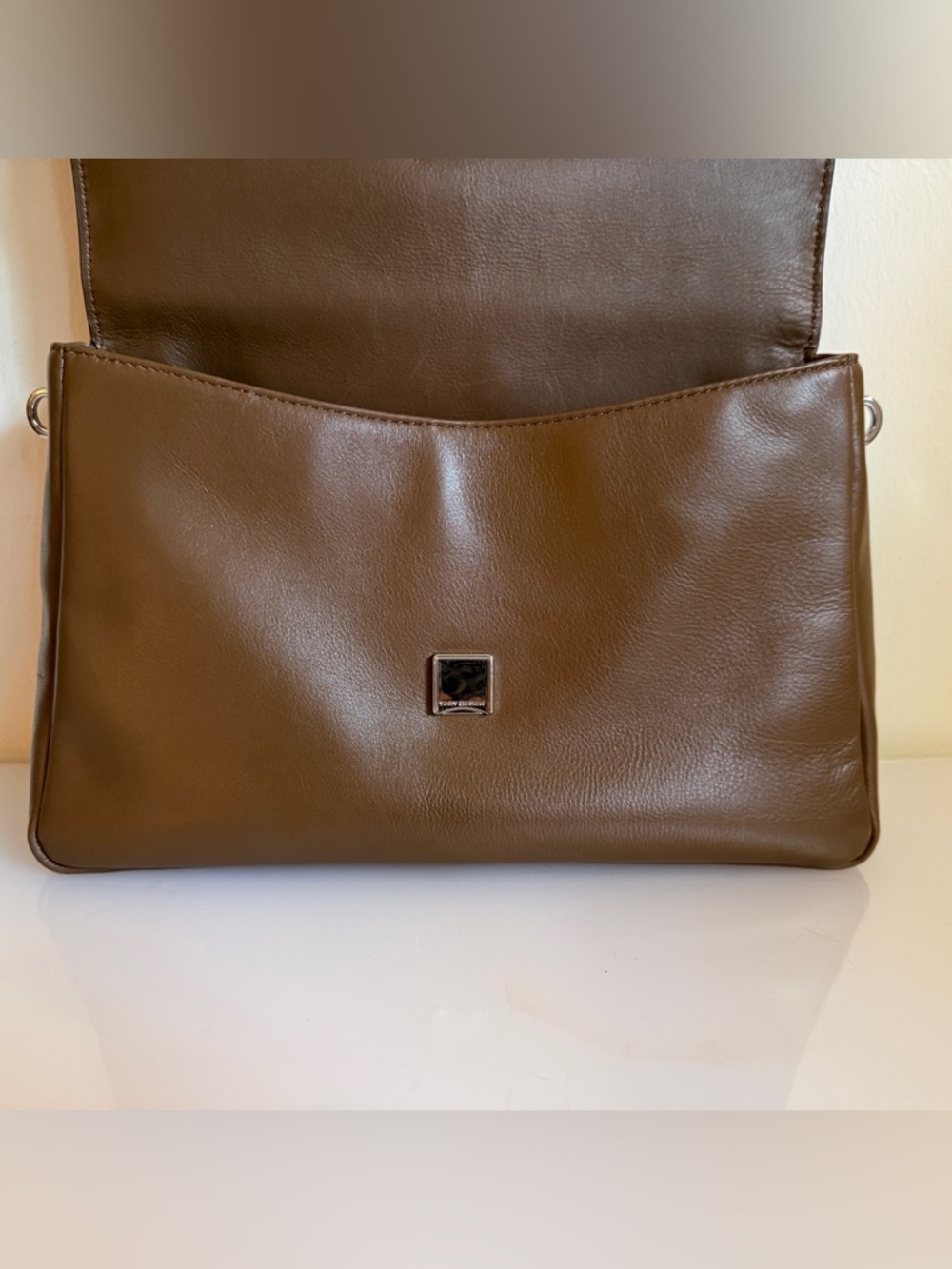 Tory Burch Charlie Shoulder Bag Medium - Malt Brown - Picture 9 of 14